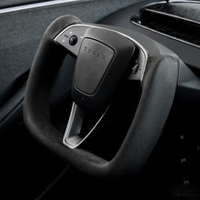 Load image into Gallery viewer, TESERY Alcantara Yoke Steering Wheel for Model 3 Highland &amp; Model Y Juniper