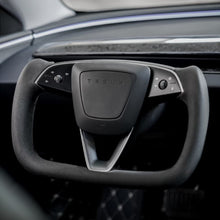 Load image into Gallery viewer, TESERY Alcantara Yoke Steering Wheel for Model 3 Highland &amp; Model Y Juniper