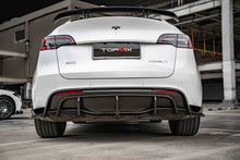Load image into Gallery viewer, TESERY Carbon Fiber Rear Diffuser Ver.2 for Tesla Model Y