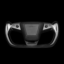 Load image into Gallery viewer, TESERY Cybertruck Carbon Fiber Yoke Steering Wheel