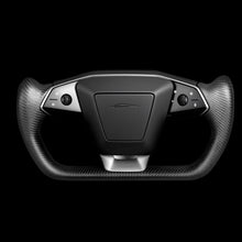 Load image into Gallery viewer, TESERY Cybertruck Carbon Fiber Yoke Steering Wheel