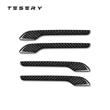 Load image into Gallery viewer, TESERY Door Handle Protect Cover for Tesla Model 3 / Y - Carbon Fiber Exterior Mods