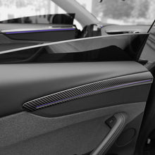 Load image into Gallery viewer, TESERY Dry Carbon Fiber Door Trim Cover for Tesla Model Y Juniper