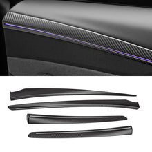 Load image into Gallery viewer, TESERY Dry Carbon Fiber Door Trim Cover for Tesla Model Y Juniper