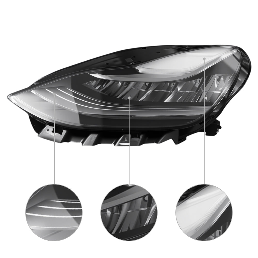 Full LED Headlight Replacement for Model 3 (17-20) & Model Y (20-21) 丨1077371/1077372