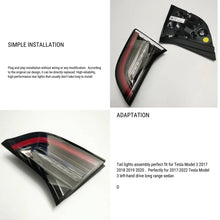 Load image into Gallery viewer, 4 PIN Turn Brake Lamp &amp; Inner Tail Light Replacement for Model 3/Y (21-24)
