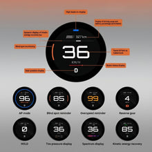 Load image into Gallery viewer, TITA Pro HUD - OLED Magnetic Dashboard Display for Model Y Juniper / Model 3 Highland