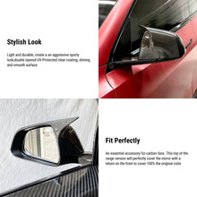 Load image into Gallery viewer, TESERY Mirror Caps for Model Y / 3 ( Sporty Style ) - Dry Carbon Fiber Exterior Mods