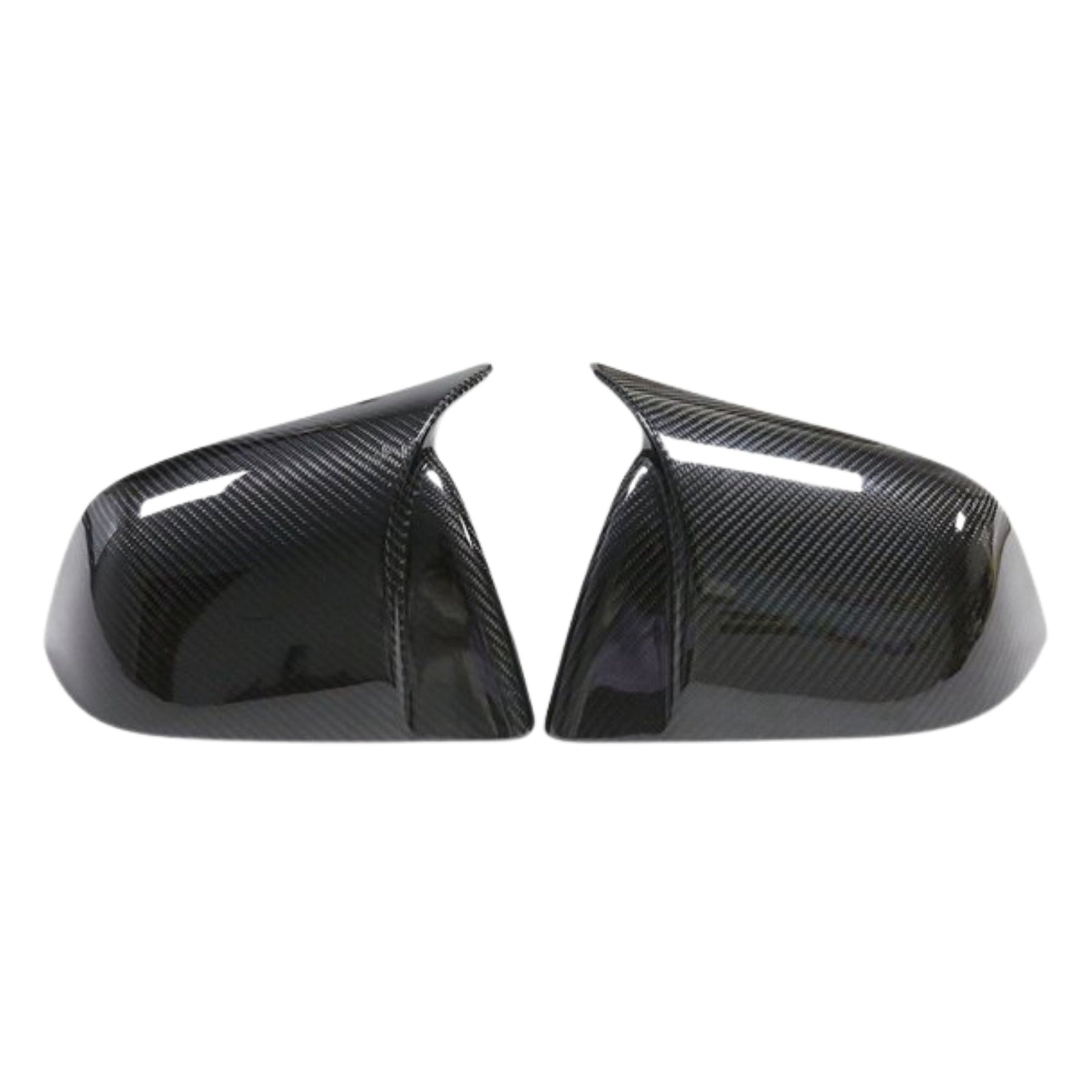 TESERY Mirror Caps for Model Y / 3 ( Sporty Style ) - Dry Carbon Fiber Exterior Mods