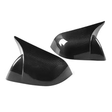 Load image into Gallery viewer, Dry Carbon Fiber Mirror Caps for Model S/X | Sporty Style | 2 Finishes | 4 Versions | Lightweight