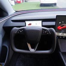 Load image into Gallery viewer, TESERY Model 3 Highland / Model Y Juniper Yoke Plaid Steering Wheel