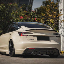 Load image into Gallery viewer, TESERY Model 3 Highland Rear Trunk Spoiler - Carbon Fiber Exterior Mods