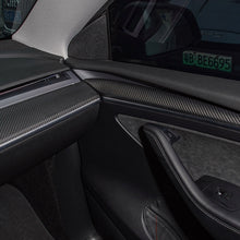 Load image into Gallery viewer, TESERY Model 3 / Y Door Panel Trim - Carbon Fiber Interior Mods【2pcs】
