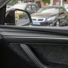 Load image into Gallery viewer, TESERY Model 3 / Y Door Panel Trim - Carbon Fiber Interior Mods【2pcs】