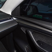 Load image into Gallery viewer, TESERY Model 3 / Y Door Panel Trim - Carbon Fiber Interior Mods【2pcs】