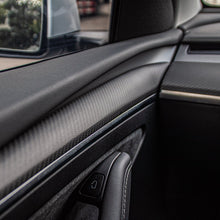 Load image into Gallery viewer, TESERY Model 3 / Y Door Panel Trim - Carbon Fiber Interior Mods【2pcs】