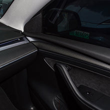 Load image into Gallery viewer, TESERY Model 3 / Y Door Panel Trim - Carbon Fiber Interior Mods【2pcs】