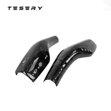 Load image into Gallery viewer, TESERY Model 3 / Y Turn Signal Stalk Cover - Dry Carbon Fiber Interior Mods