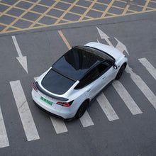 Load image into Gallery viewer, TESERY Model Y / 3 Spoiler V-Style - Carbon Fiber Exterior Mods