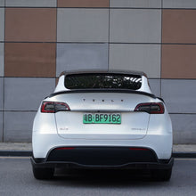 Load image into Gallery viewer, TESERY Model Y / 3 Spoiler V-Style - Carbon Fiber Exterior Mods