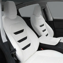 Load image into Gallery viewer, TESERY Nappa Leather Seat Covers for Tesla Model 3 &amp; Model Y