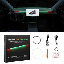 Load image into Gallery viewer, TESERY NeuroLight丨Model 3/Y Dashboard RGB Lights with Integrated BSD System