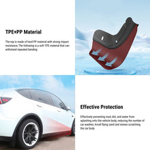 Load image into Gallery viewer, TESERY Upgraded OEM Mud Flaps Splash Guards for Model 3 / Model Y