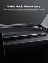 Load image into Gallery viewer, TESERY Real Dry Carbon Fiber Dashboard Cover Overlay for Model 3 Highland / Model Y Juniper