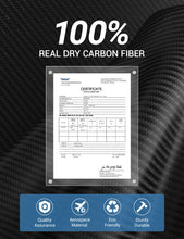 Load image into Gallery viewer, TESERY Real Dry Carbon Fiber Dashboard Cover Overlay for Model 3 Highland / Model Y Juniper