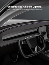 Load image into Gallery viewer, TESERY Real Dry Carbon Fiber Dashboard Cover Overlay for Model 3 Highland / Model Y Juniper