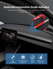 Load image into Gallery viewer, TESERY Real Dry Carbon Fiber Dashboard Cover Overlay for Model 3 Highland / Model Y Juniper
