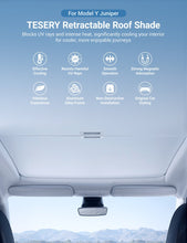 Load image into Gallery viewer, TESERY Retractable Sun Shade for Model Y Juniper