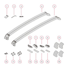 Load image into Gallery viewer, TESERY Roof Rack for Tesla Model 3 Highland / Model Y (Set of 2)