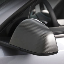 Load image into Gallery viewer, TESERY Side Mirror Cover for Model Y / 3 Highland ( OEM Style ) - Dry Carbon Fiber Exterior Mods