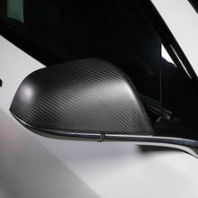 Load image into Gallery viewer, TESERY Side Mirror Cover for Model Y / 3 Highland ( OEM Style ) - Dry Carbon Fiber Exterior Mods