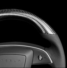 Load image into Gallery viewer, TESERY Sport Carbon Fiber Steering Wheel Replacement for Model 3 Highland &amp; Model Y Juniper