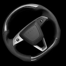 Load image into Gallery viewer, TESERY Sport Carbon Fiber Steering Wheel Replacement for Model 3 Highland &amp; Model Y Juniper