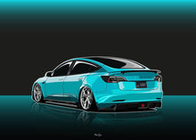 Load image into Gallery viewer, TESERY Tesla Model 3 Carbon Fiber Rear Spoiler Ver.3