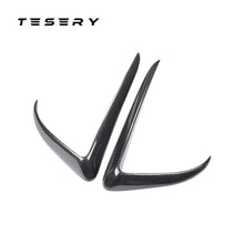 Load image into Gallery viewer, TESERY Tesla Model 3 Fog Light Trim - Carbon Fiber Exterior Mods
