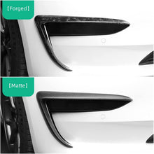 Load image into Gallery viewer, TESERY Tesla Model 3 Fog Light Trim - Carbon Fiber Exterior Mods