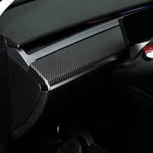 Load image into Gallery viewer, TESERY Tesla Model 3 / Y Dashboard Cover - Dry Carbon Fiber Interior Mods