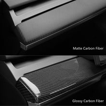 Load image into Gallery viewer, TESERY Tesla Model 3 / Y Dashboard Cover - Dry Carbon Fiber Interior Mods