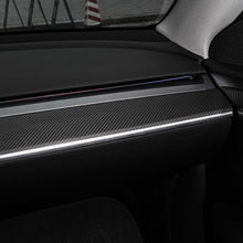 Load image into Gallery viewer, TESERY Tesla Model 3 / Y Dashboard Cover - Dry Carbon Fiber Interior Mods