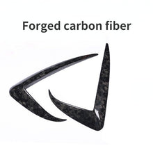 Load image into Gallery viewer, TESERY Tesla Model Y Fog Light Trim - Carbon Fiber Exterior Mods
