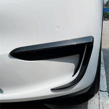 Load image into Gallery viewer, TESERY Tesla Model Y Fog Light Trim - Carbon Fiber Exterior Mods