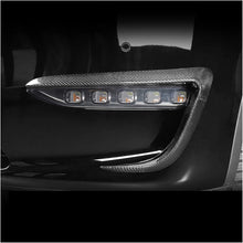 Load image into Gallery viewer, TESERY Tesla Model Y Fog Light Trim - Carbon Fiber Exterior Mods