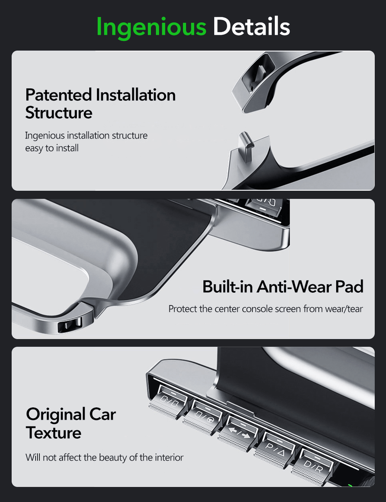 TESERY Toggle Physical Buttons for Model 3 Highland / Model Y Juniper