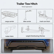 Load image into Gallery viewer, TESERY Trailer Tow Hitch for Model Y | 6500 lbs Capacity | No-Drill Install