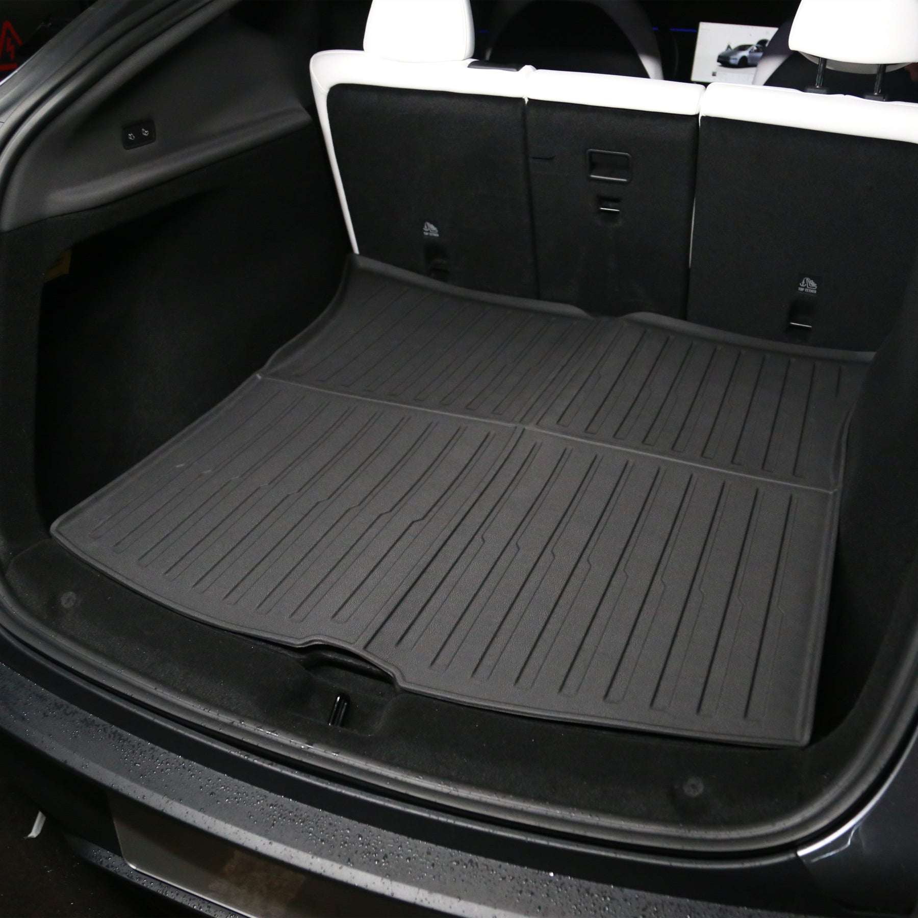 TESERY TPE Front/Rear Trunk Mats for Model Y Juniper