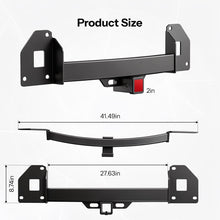 Load image into Gallery viewer, TESERY Trailer Tow Hitch for Model Y | 6500 lbs Capacity | No-Drill Install